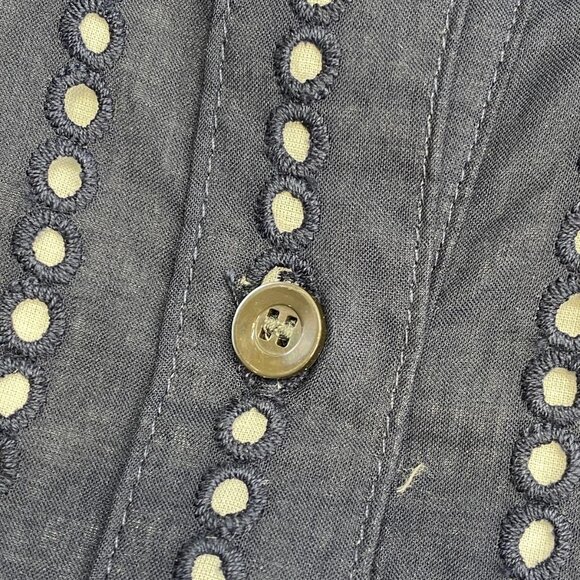 J. McLaughlin “Kalinda” Eyelet Belted Midi Dress – Size 12 (NWT) - Picture 4 of 12